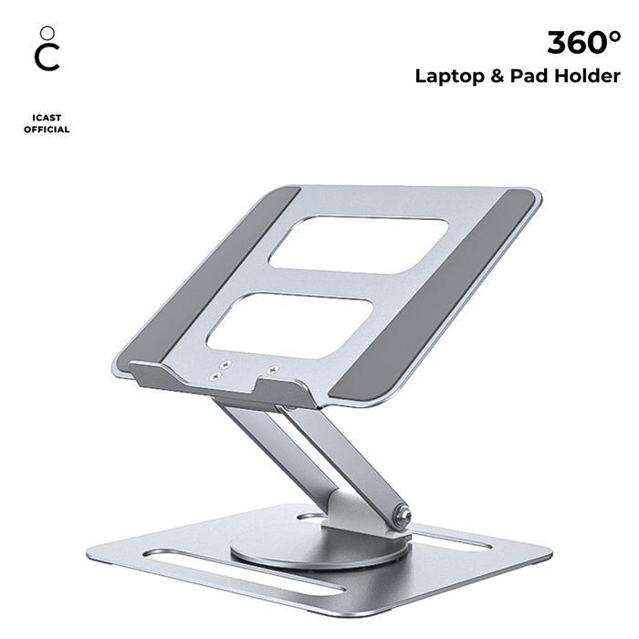 ICAST LAPTOP STAND 360 DUDUKAN LAPTOP & TABLET 360 DERAJAT