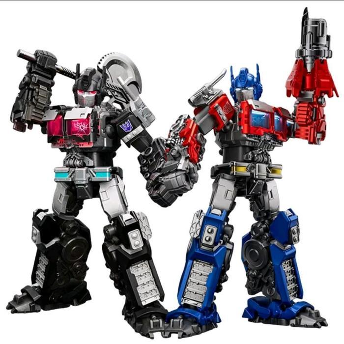 Blokees Transformers Classic Class Action Figure Model Kit Optimus Prime Optimus Primal Nemesis