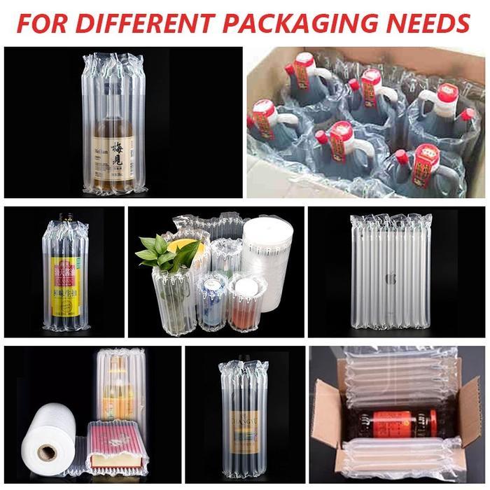 [SALE] 50M INFLATABLE AIR BUBBLE CUSHION WRAP/AIR BUBBLE WRAP ANTI PECAH/ AIR CUSHION POLY AIR