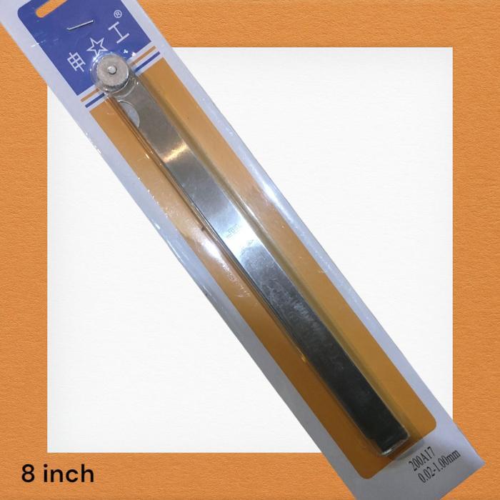 Fuller Gauge Panjang 8 Inch 17 Blades (0,02-1Mm)
