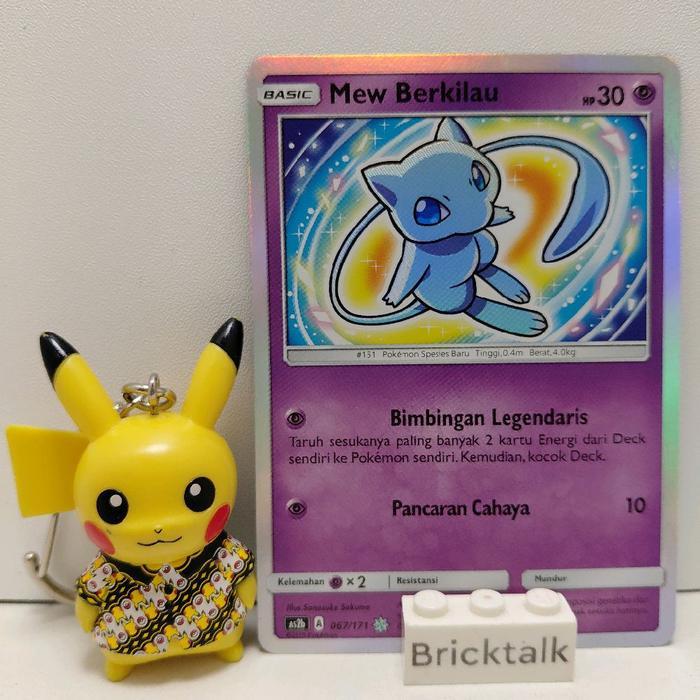 Mew Berkilau as2b 067/171 Kartu Pokemon TCG Trading Card Game Indonesia Original