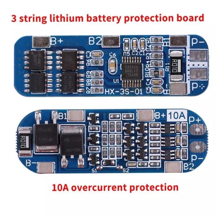 3S 18650 12V 12.6V BMS CONTROL LITHIUM BATTERY PROTECTION BOARD
