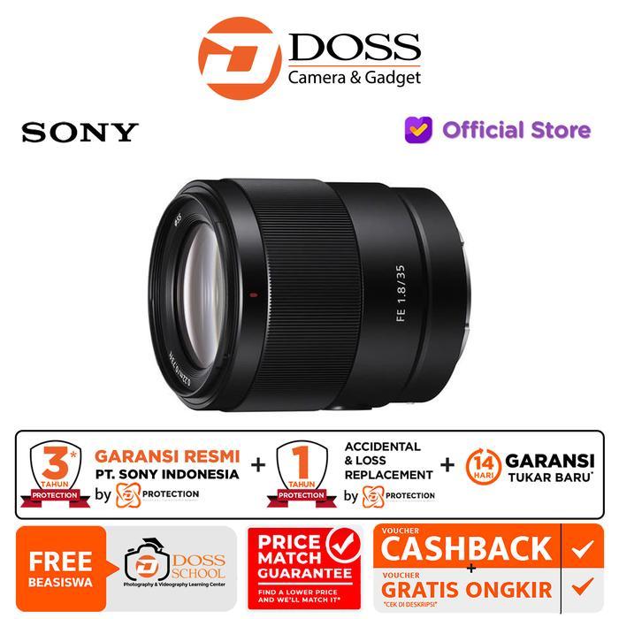 Sony FE 35mm f/1.8 Lens / Sony 35mm / Lensa Sony 35mm