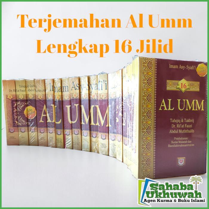 TERLARIS terjemahan kitab al umm 16 jilid edisi lengkap READY