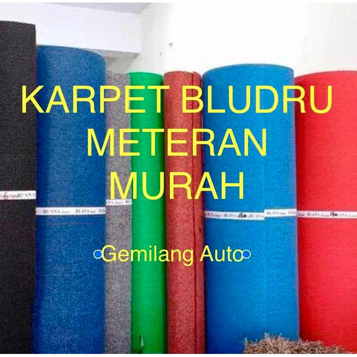 Karpet Bludru Pameran Super Buana Panggung Event Masjid Merah Meteran