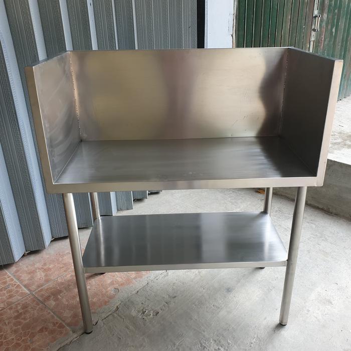 meja kompor / MEJA STAINLESS / MEJA DAPUR / PEMBUATAN ALAT DAPUR STAINLESS
