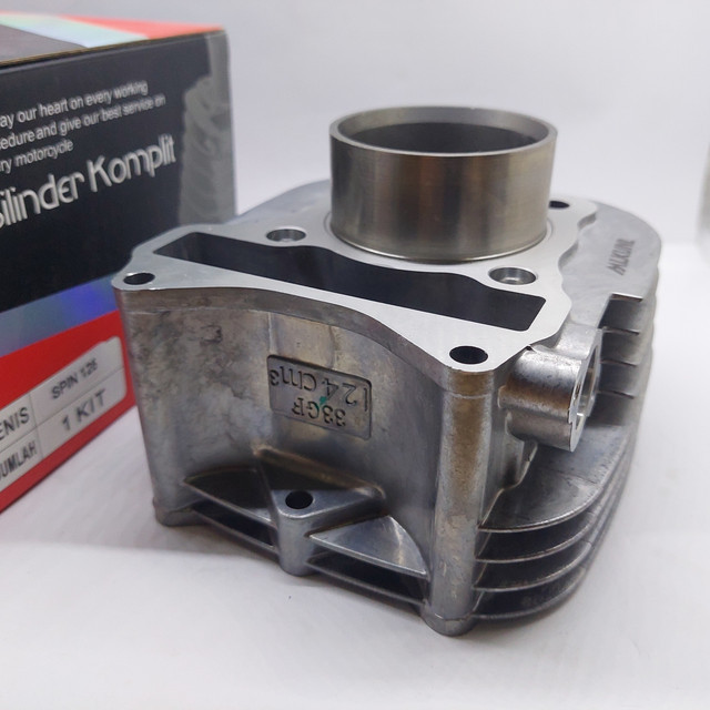 CYLINDER KIT SILINDER BLOK BORING SPIN 125 SPIN KARBU SKYWAVE 125 SKYDRIVE MLKNL