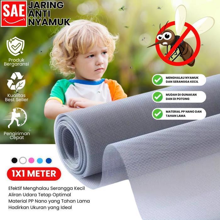 Promo - Kasa Nyamuk Jaring Jendela Ventilasi Jaring Nyamuk Murah Berkualitas Untuk Jendela Dan Pintu