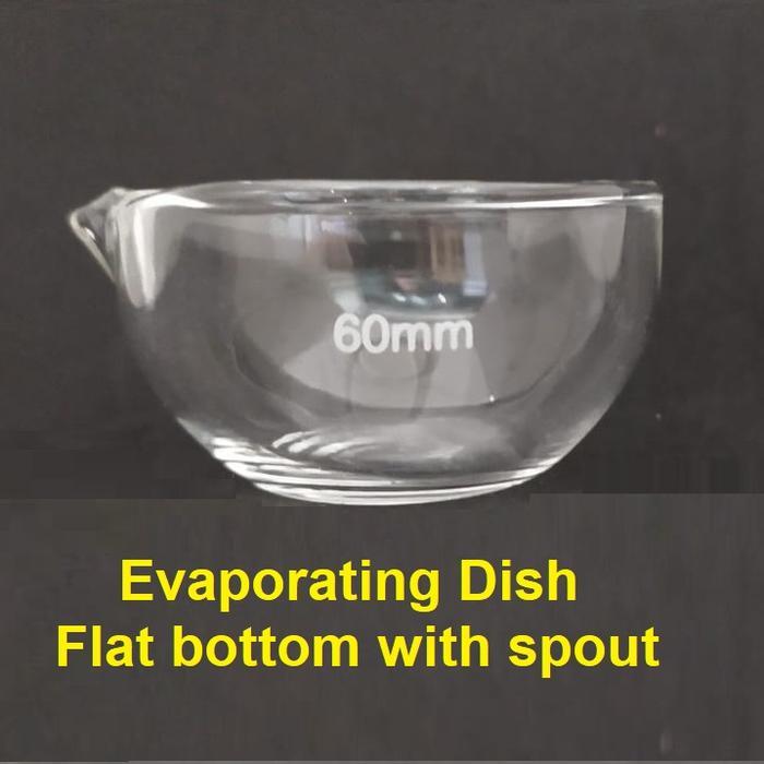 EVAPORATING DISH GLASS 120 MM CAWAN KACA MANGKUK GLASS