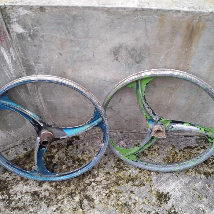 Promo Sepasang Velg Kipas Racing Alloy Sepeda 20 Inch Original