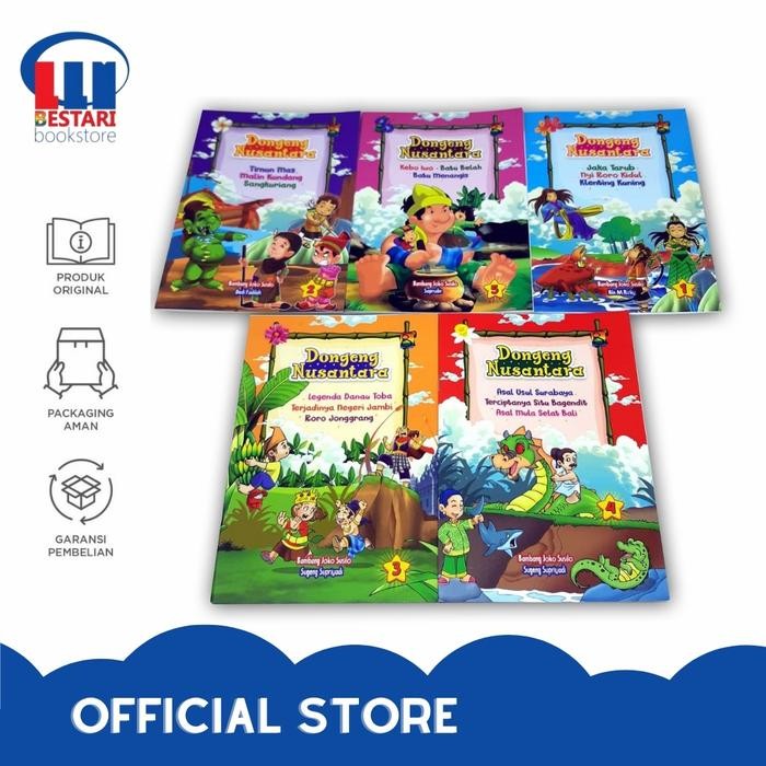 Buku Cerita Anak - Seri dongeng nusantara - bestari kids