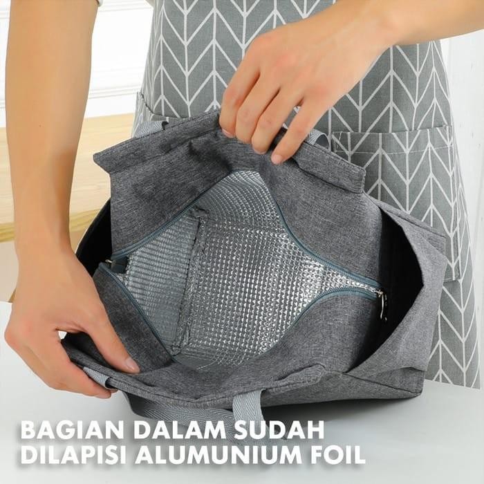 Tas Bekal Tahan Panas / Tas Bekal Makanan Jumbo / Tas Bekal Jumbo