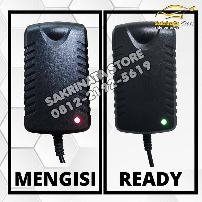 Charger/Adaptor Mobil Mainan Aki