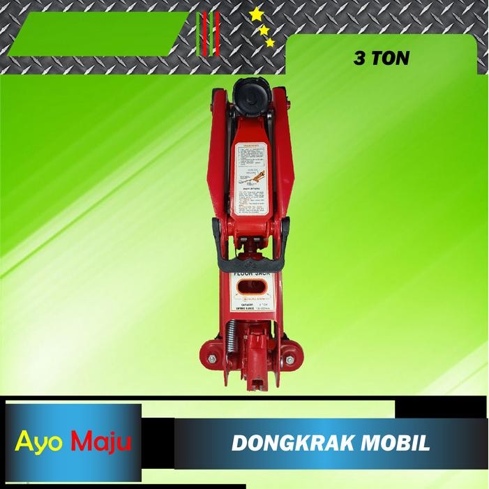DONGKRAK BUAYA 3 TON HYDRAULIC FLOOR JACK 3 TON DONGKRAK MOBIL 3TON