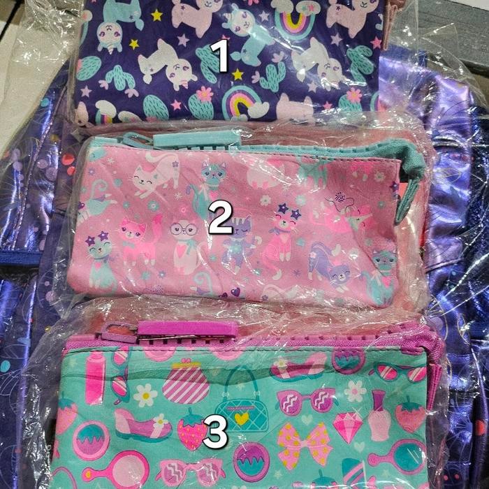 

NEW PRODUK SMIGGLE TRIPLE POCKET PENCILCASE STATIONERY WARUNG ARA67