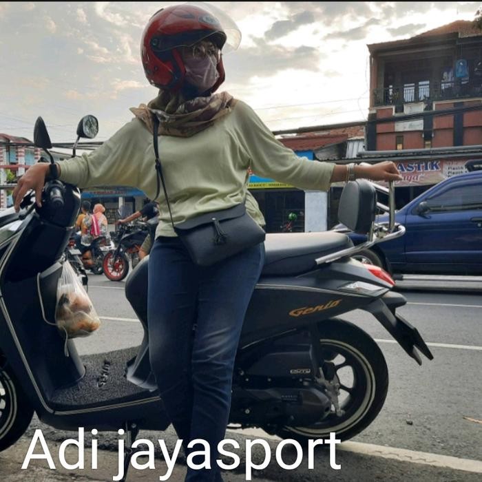 BACKRACK SANDARAN BEHEL MOTOR GENIO 2022 2023 AKSESORIS GENIO