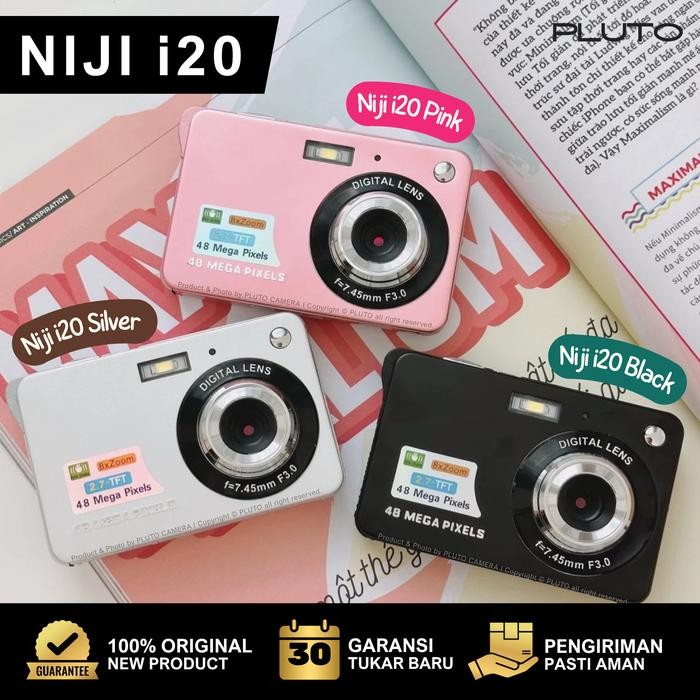 NIJI i20 Digital Camera Digicam Kamera Pocket 48MP