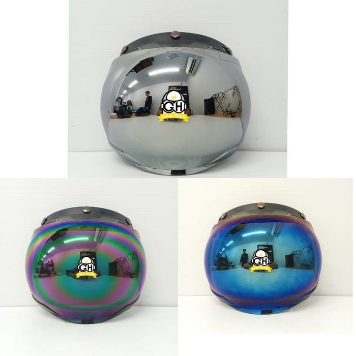 Pilihan- Kaca Cembung Bogo Kaca Osbe Original Kaca Helm Bogo Cembung Bogo Retro