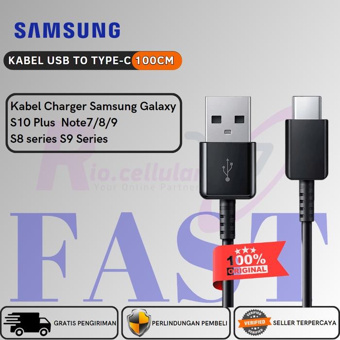 Khusus Gosend Kabel Data / Kabel Charger Original Samsung S10 / S10+/ S10 Usb Type C