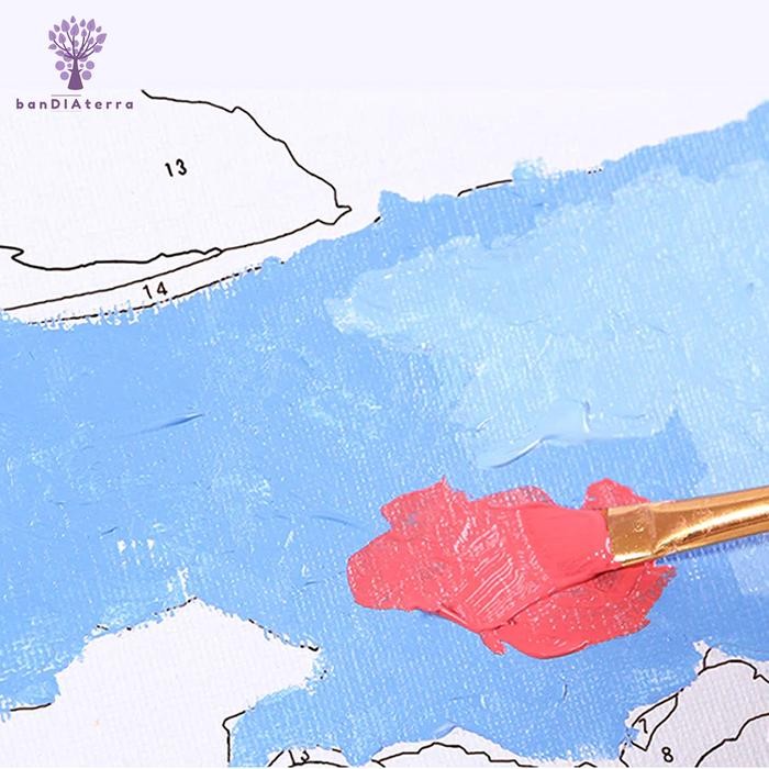 

Pilihan- Bandiaterra Diy Paint By Number Kit Size 20X20Cm (Varian 2)