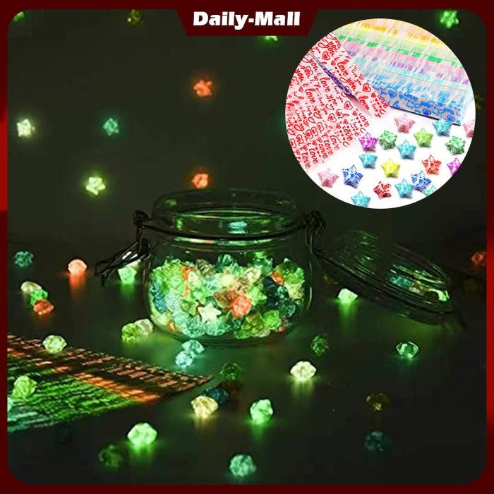 

Pilihan- Isi 420 Kertas Origami Bintang Origami Star Paper Quilling Paper