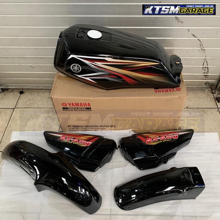 Body Rx King 2005 Original Yamaha Genuine Parts Set Striping Tinggal Pasang