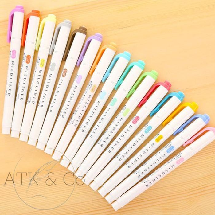 

Mildliner Zebra Double-Sided Pastel Highlighter