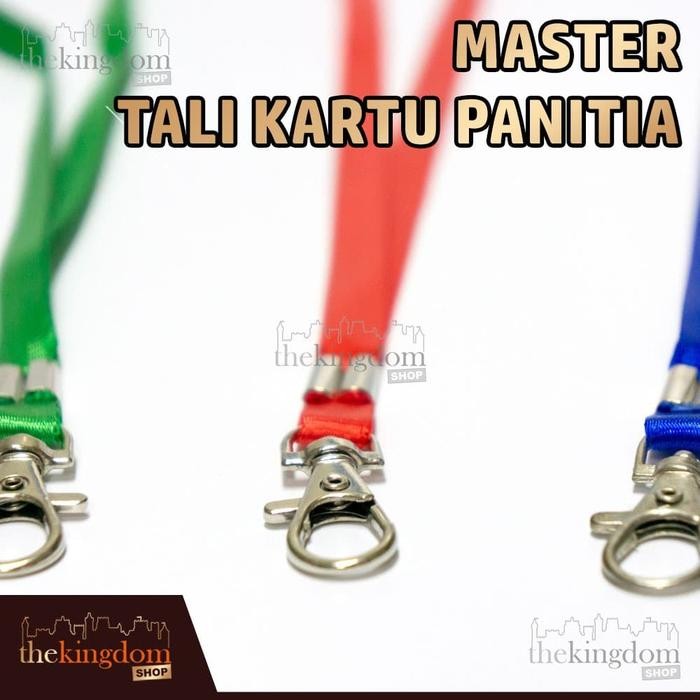 

Master Tali Kartu Panitia 12x17cm 12 x 17 cm ID Card Name Tag
