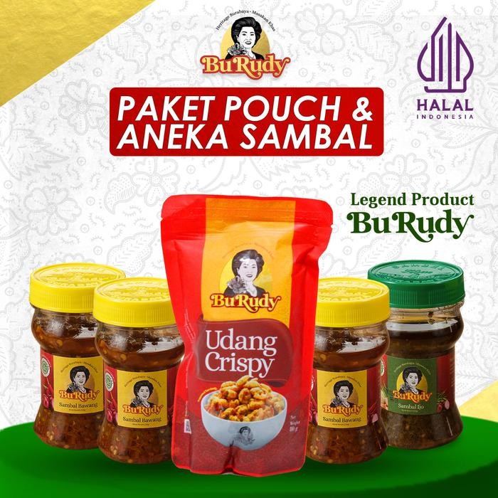 Pilihan- Paket Besar Udang Pouch Khas Depot Bu Rudy Surabaya