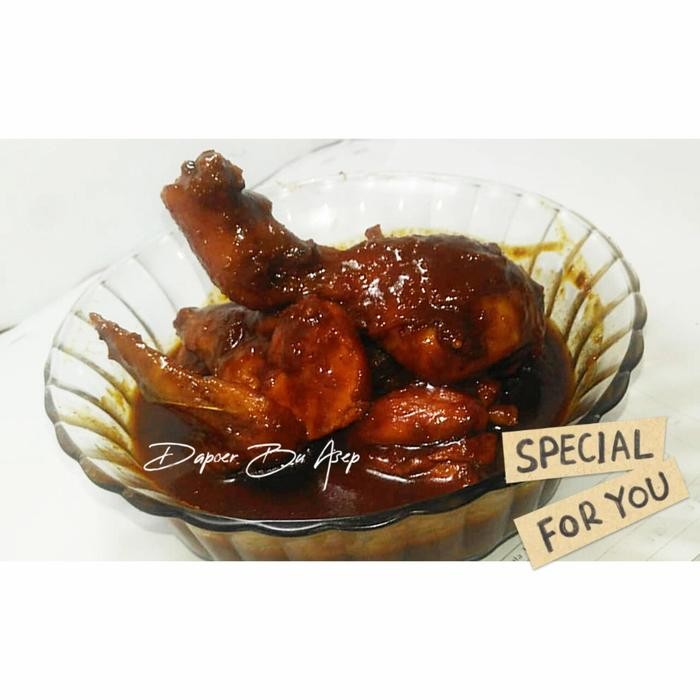 

Pilihan- Semur Ayam + Sambal ( Ekor)