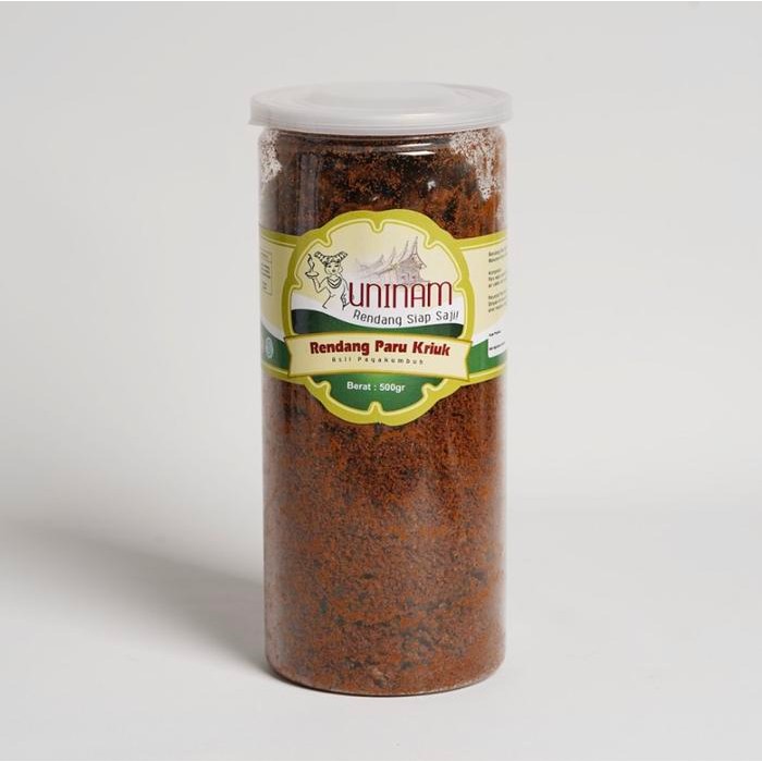 

ORIGINAL Rendang Paru Kriuk 500gr Uni READY STOCK