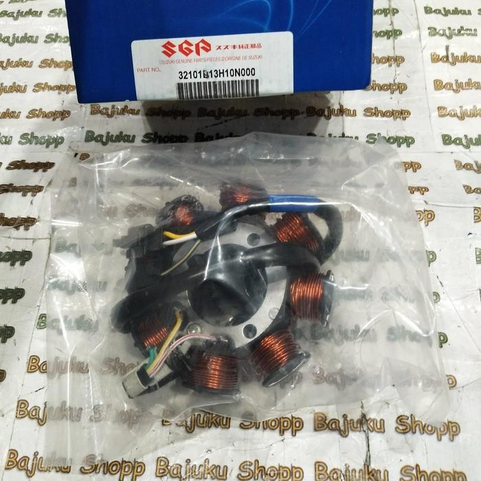 Hemat Spul Stator Motor Suzuki Skywave Original Sgp 18 Des 2018 Terlariss 