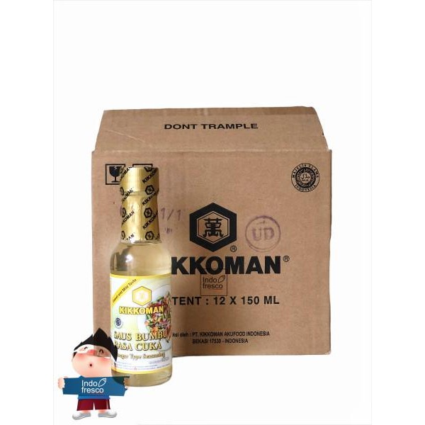 

Kikkoman Vinegar Seasoning Sauce- Bumbu Cuka HALAL 150 ml