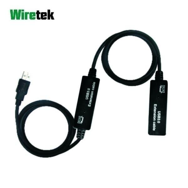 Pilihan- Usb 3.0 Extension Cable 10 Meter Wiretek