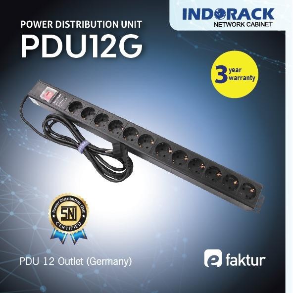 Pilihan- Pdu12G - Pdu 12 Outlet Germany Socket - Indorack