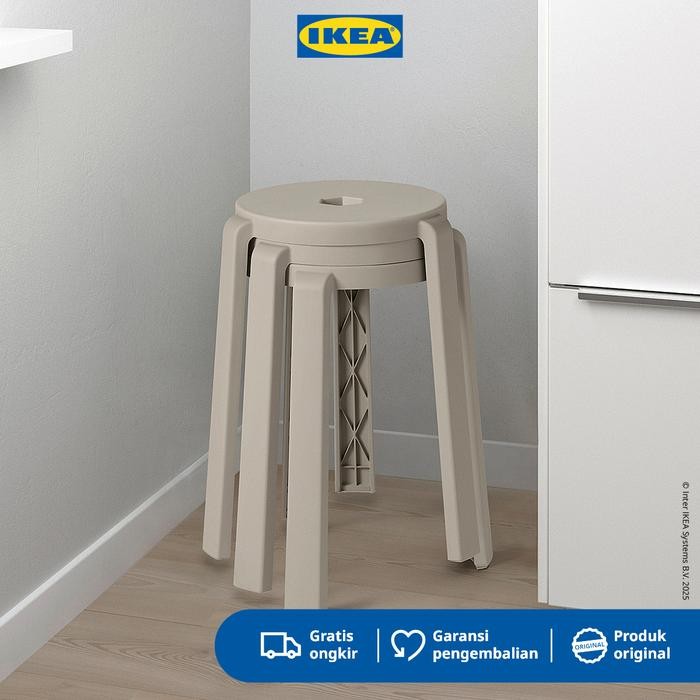 IKEA IBBARBO Bangku Minimalis Krem Furniture