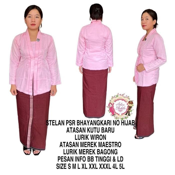 KEBAYA PSR BHAYANGKARI SUDAH JADI ( ATASAN SAJA)