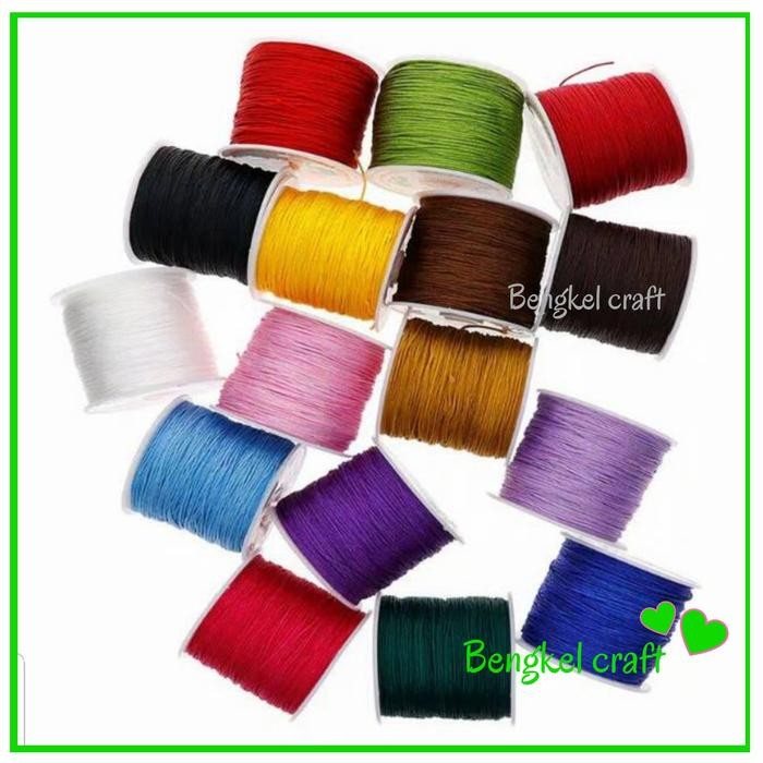 

New Bahan craft tali kalung atau gelang l benang