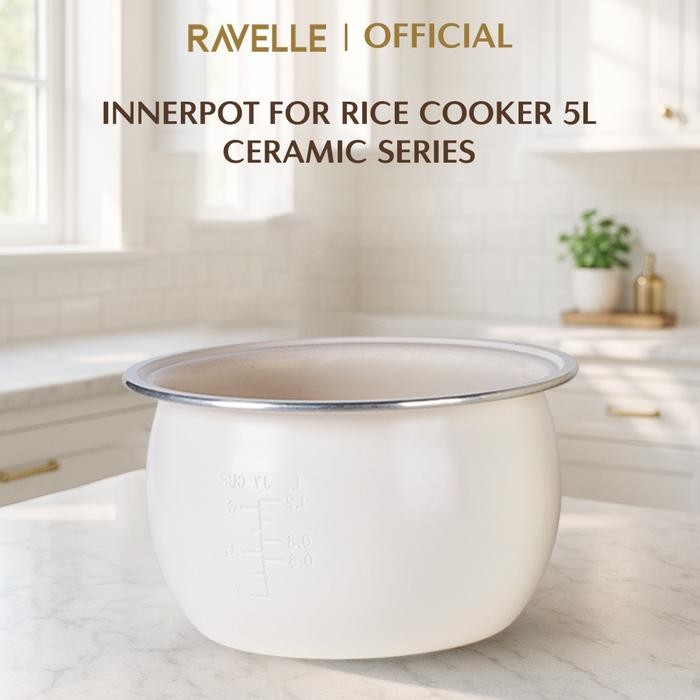 Ravelle Inner Pot Rice Cooker Low Carbo - Inner Pot Rice Cooker