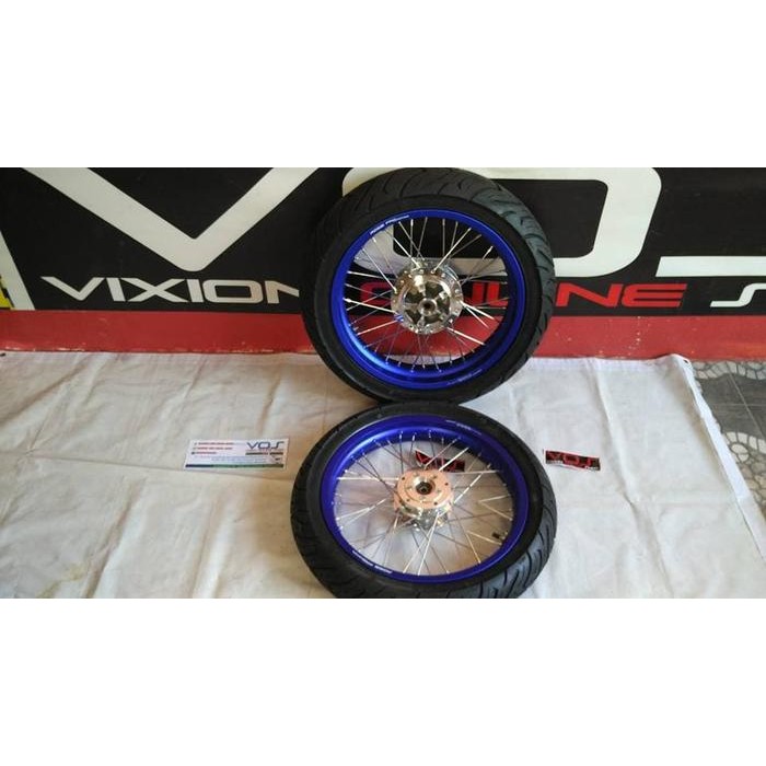 Velg Jari Jari Satu Sett Old Vixion / New Vixion + Ban Tdr 2.5 Dan 3.5