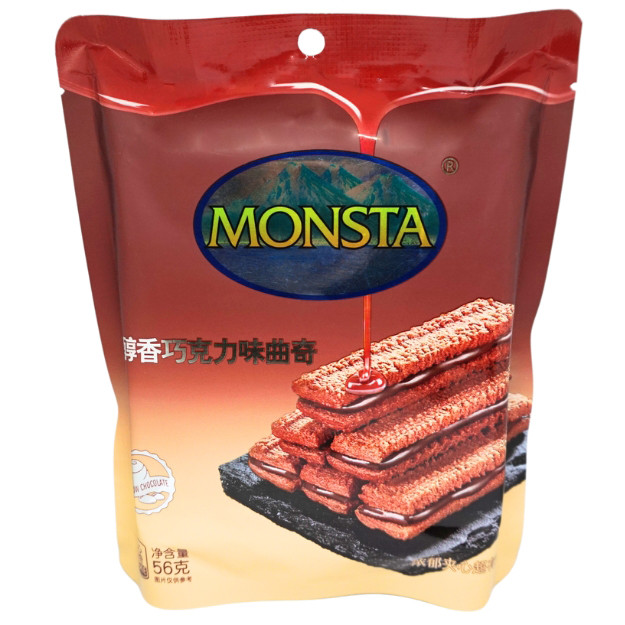 

S31313 MONSTA MELLOW CHOCOLATE SANDWICH 56GR MAJU BERSAMA (20250910)