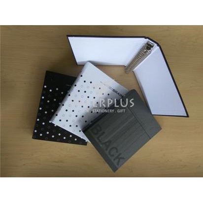 

Binder A5 Exclusive Brain Bulat Hitam