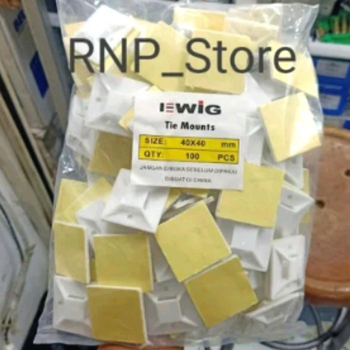 

Tie Mount 40X40/Cable Tie Mount 40X40 Per Pack