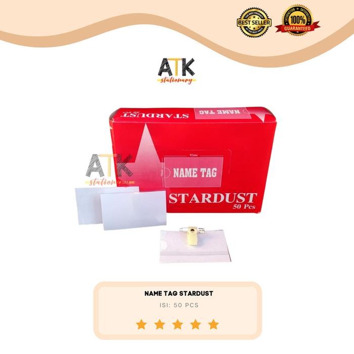 

New Name Tag Stardust 1 Pack ( 50 Pcs) atk