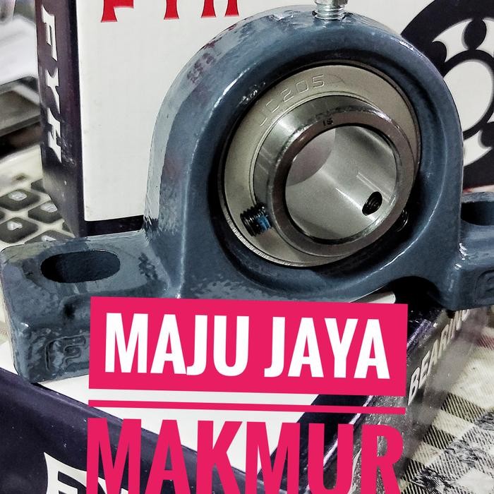 Pillow Block Laher Bearing Duduk Ucp 205 - 16 As 25.4 Mm / 1 Inch Fyh