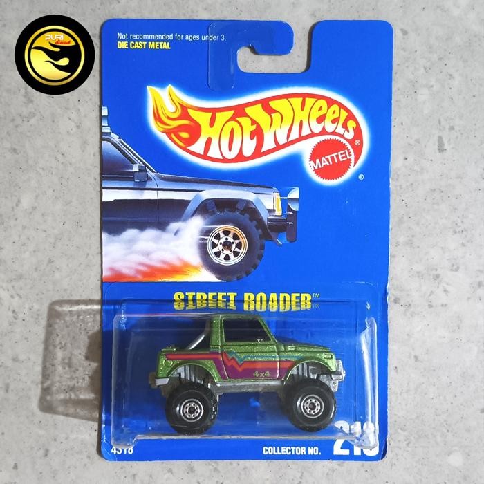 Pilihan- Hot Wheels Hotwheels Street Roader Green Hijau Suzuki Katana Vhtf Rare