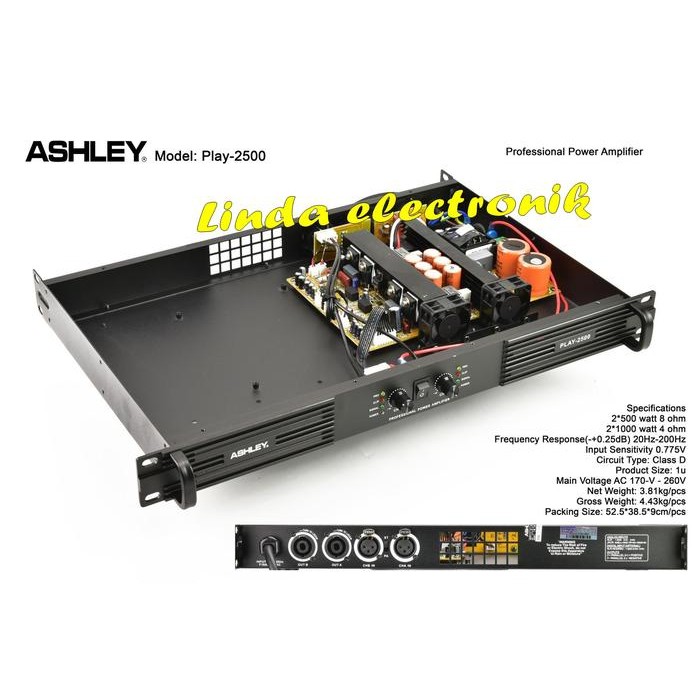 power ashley play 2500 ORYGINAL ashley play2500 ORYGINAL