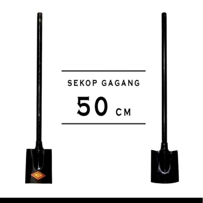skop unyil gagang besi sekop kecil mini 50cm