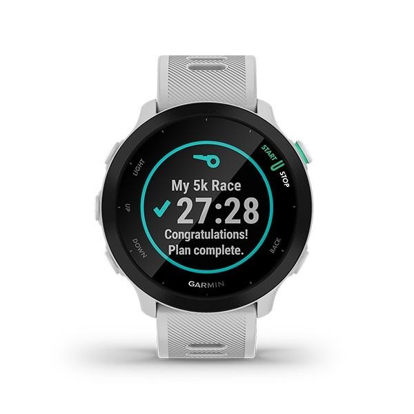 Jam Tangan GARMIN Forerunner 55 White Original
