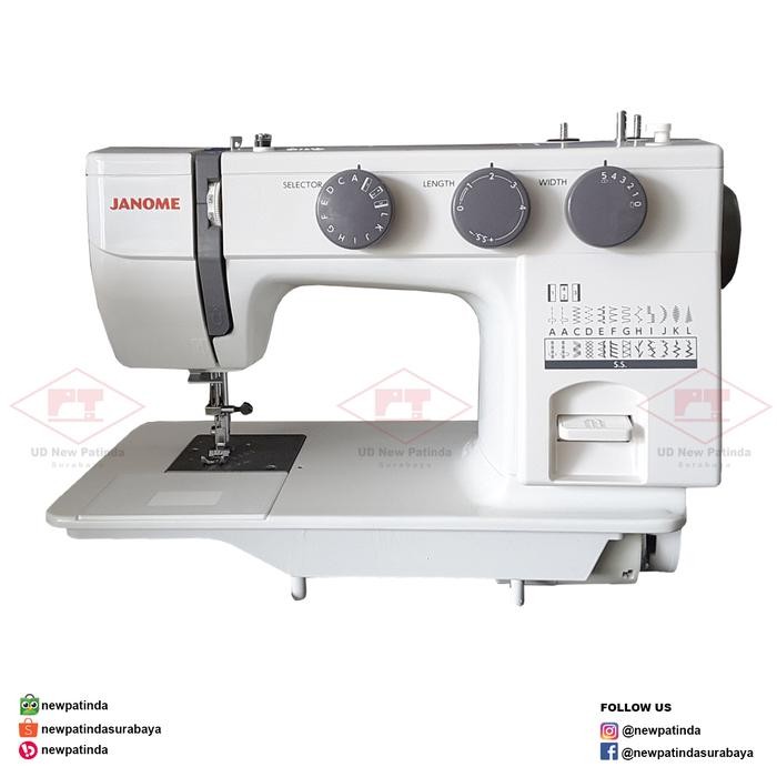 :::::::] Mesin Jahit Janome LR 1122EX Semi Portable